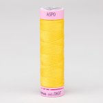 Amann Univerzální šicí nit ASPO 120 polyesterová, slunečnicová žlutá 0607, návin 100m – Zboží Mobilmania