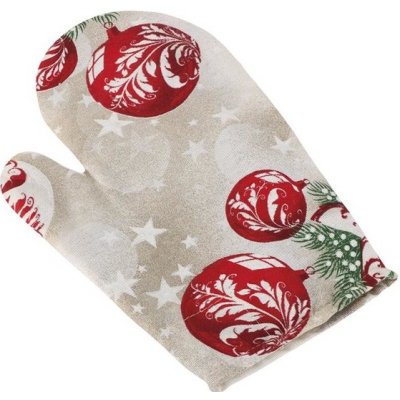 Bellatex Kuchyňská chňapka 28 x 18 cm Vánoce baňka – Hledejceny.cz