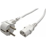 goobay Kabel síťový, CEE 7/7(M) - IEC320 C13, 3m, bílý (95141) - 19.92.0040 – Sleviste.cz