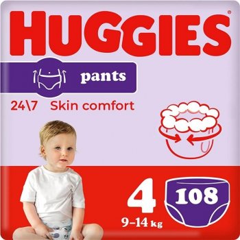 HUGGIES Pants 4 108 ks