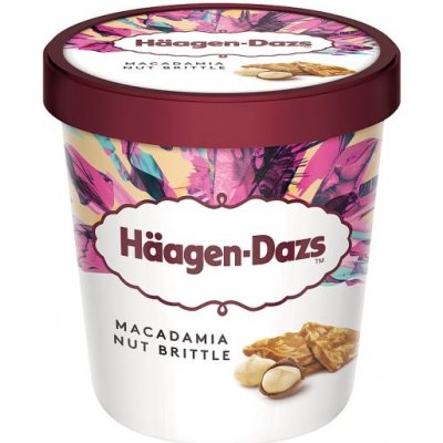 Häagen-Dazs Vanilková zmrzlina smetanová s karamelizovanými makadamovými ořechy 460ml – Zboží Dáma