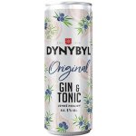 Dynybyl Gin Originál a Tonic 6% 0,25 l (plech) – Hledejceny.cz