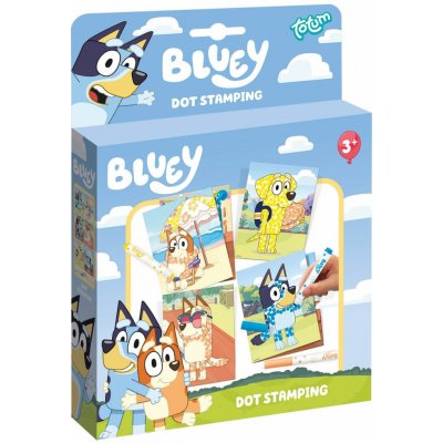 Totum Totum Bluey razítkování puntíky – Sleviste.cz
