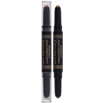 Max Factor Contouring Stick Eyeshadow oční stíny v tužce 001 Brown Perfect & Bronze Moon 5 g – Hledejceny.cz