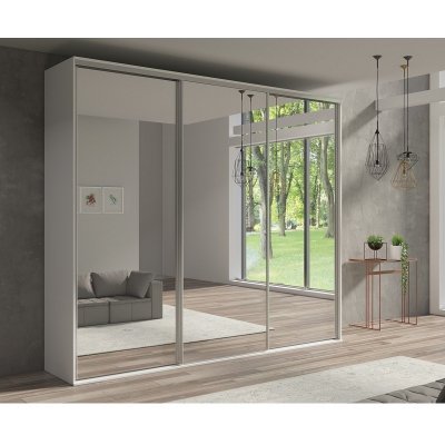 Fronti GRANDE 277 3x Zrcadlo bílá – Zboží Dáma