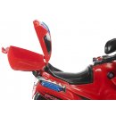 Kids World elektrická motorka Rallye 11803A červená
