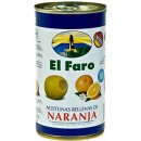 Bosfood Zelené olivy s pomerančovou pastou Manzanilla El Faro 350 g