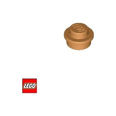 LEGO® 4073 Podložka kruhová 1x1 Tmavě-Nugátová – Zbozi.Blesk.cz