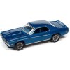 Sběratelský model Johnny Lightning Mercury Cougar Eliminator 1969 modrá 1:64