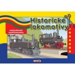 Betexa zásilková služba Historické lokomotivy Jednoduché vystřihovánky – Zboží Mobilmania