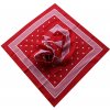 Šátek Etex šátek bavlněný červená