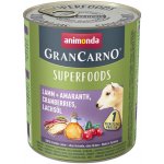 Animonda Gran Carno Superfoods jehněčí amarant brusinky lososový olej 400 g – Sleviste.cz