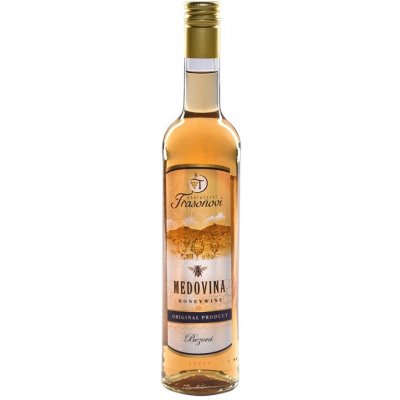 Včelařství Třasoňovi Medovina bezová 0,50 l – Sleviste.cz