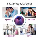 Kids World 3D Gear Ball modrofialový – Zboží Dáma