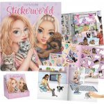 Top Model Stickerworld Doggy and Kitts kreativní sešit se samolepkami pejsků a koťátek – Zboží Mobilmania