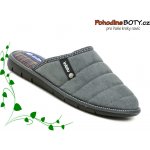 Inblu pánské domácí pantofle s plnou špičkou 91000027 šedé grigio – Zboží Mobilmania