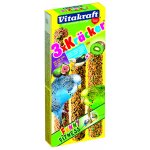 Vitakraft Kräcker Tyčinky pro andulky fíky banán kiwi 90 g – Zboží Mobilmania