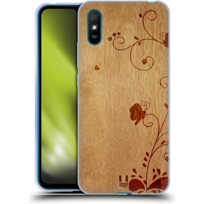 Pouzdro Head Case Xiaomi Redmi 9A / 9AT WOODART SWIRL