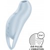 Vibrátor Satisfyer Pocket Pro 1 dobíjecí stimulátor klitorisu se vzduchovou vlnou modrý