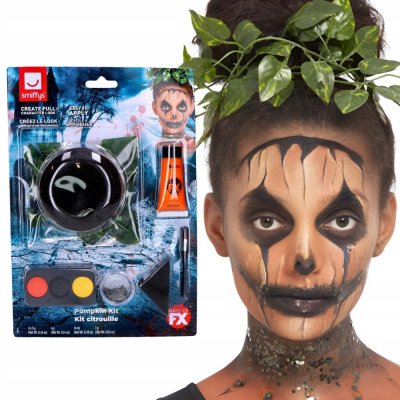 Smiffys HALLOWEEN MAKE-UP set Zombie dýně s listy – Zboží Dáma