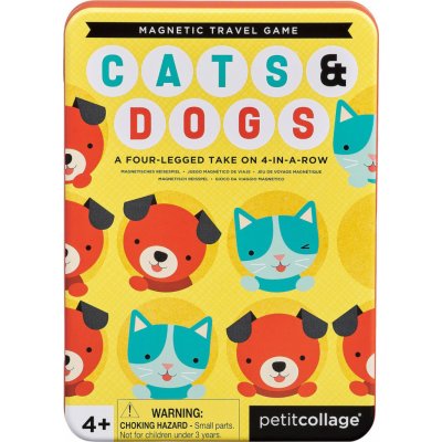 Petit Collage Magnetická hra Kočky a psi – Zboží Dáma