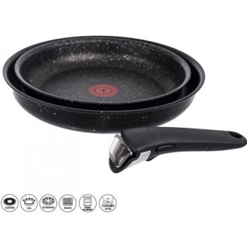 Tefal Sada pánví s odním. rukojetí Expertise Ingenio Induction 24 + 28 cm L6509205