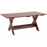 HAY Zahradní stůl Crate Dining Table, Iron Red – Hledejceny.cz