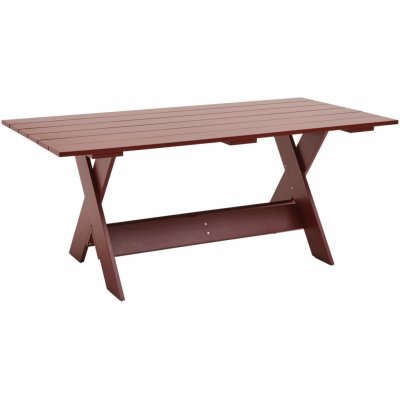 HAY Zahradní stůl Crate Dining Table, Iron Red – Hledejceny.cz