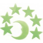 Teddies Svítící hvězdy měsíc 7 ks – Zboží Mobilmania