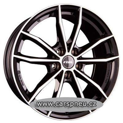 RIAL X12 8x19 5x120 ET58 black polished – Hledejceny.cz