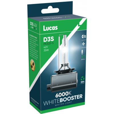 Xenonová výbojka 85V 35W D3S PK32d-5 Whitebooster Blue6000K – Hledejceny.cz