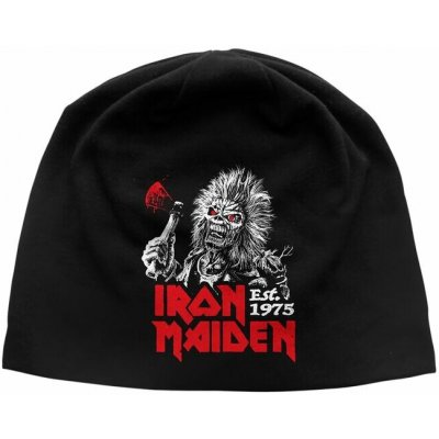 Razamataz Beanie čepice IRON MAIDEN RUN FOR YOUR LIVES černá JB207 – Hledejceny.cz