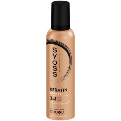 Syoss Keratin Mousse pěnové tužidlo s keratinem 250 ml – Zboží Dáma