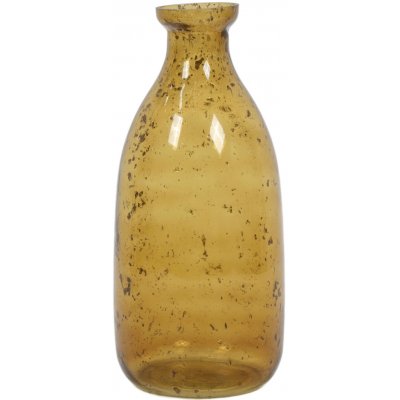 Home Styling Collection Skleněná láhev, Ø 10 cm, oranžová oranžová – Hledejceny.cz