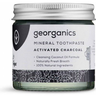 Georganics bez fluoridu s aktivním uhlím 60 ml – Hledejceny.cz