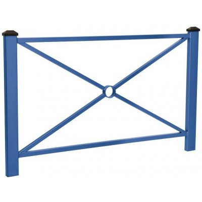 Procity Zábradlí Pagode 1580 mm modrá RAL5010 – Hledejceny.cz