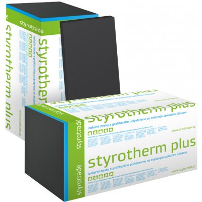 Styrotrade Styrotherm Plus 100 170 mm 304 100 170 1 m² – Sleviste.cz