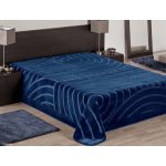 Piel Španělská deka model 5635 tmavá modrá 220x240 – Zboží Dáma