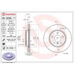 Brzdový kotouč BREMBO 09.D208.11 | Zboží Auto