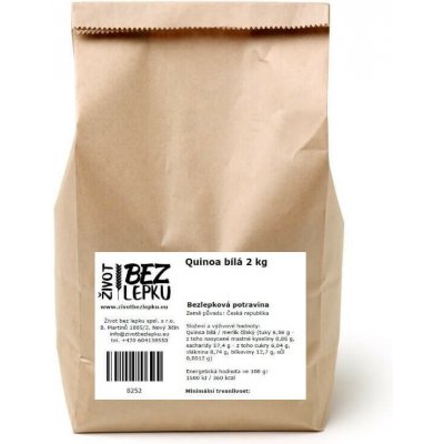 Život bez lepku Quinoa bílá 2 kg – Sleviste.cz