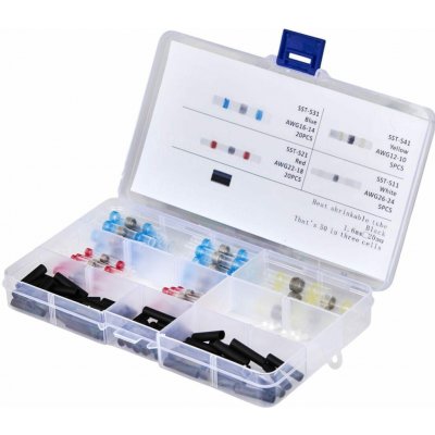 Kraft-Dele Termo smršťovací trubice s cínem 100 ks. KD10490 – Hledejceny.cz