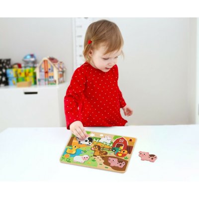 2Kids Toys vkládací puzzle Farma – Zboží Mobilmania