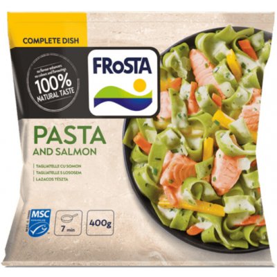 FRoSTA Těstoviny s lososem 400 g – Hledejceny.cz