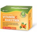 Noventis Vitamín C + Rakytník 40 tablet – Hledejceny.cz