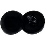 Knoflíky Žirovnice Knoflík 1 cm pecka černá 366285F, sada 6 ks – Zboží Dáma