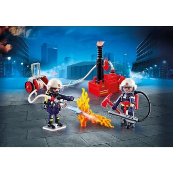 Playmobil 9468 Hasiči s čerpadlem a vodní pumpou