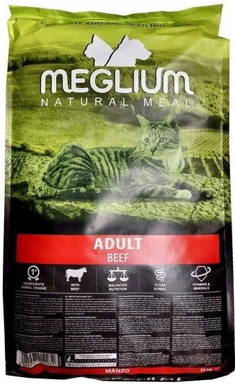 Meglium Cat Adult Neutered Beef 10 kg