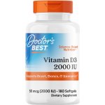 Doctor’s Best Vitamin D3 2000 IU 180 softgel kapslí – Hledejceny.cz
