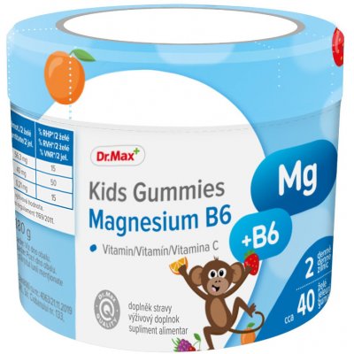 Dr.Max Kids Gummies Magnesium B6 180 g