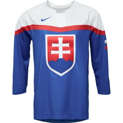Nike MEN'S IIHF REPLICA SLOVAKIA Modrá Bílá Červená – Zboží Mobilmania